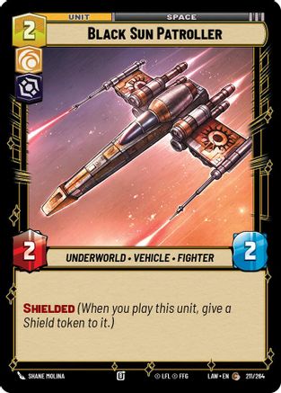 Image of Black Sun Patroller (211/264) - A Lawless Time