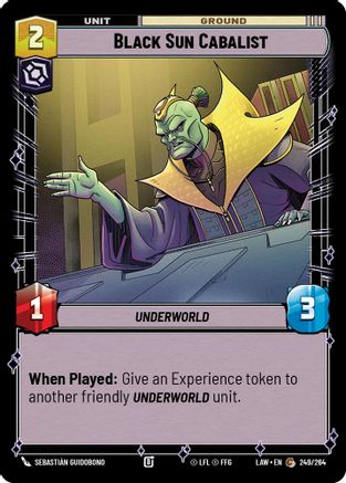 Image of Black Sun Cabalist (249/264) - A Lawless Time