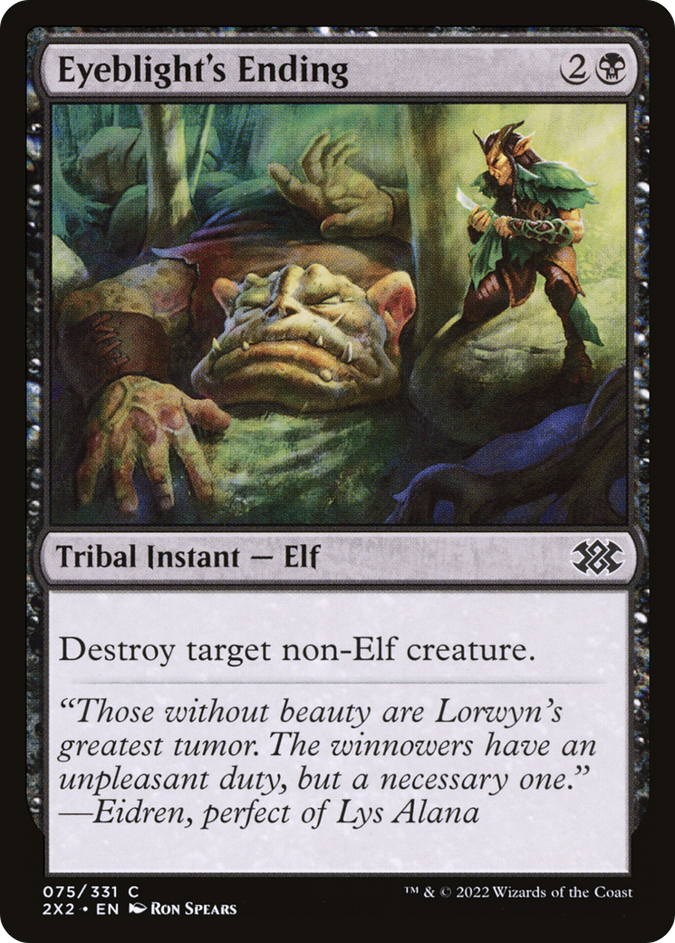 Image of Eyeblight's Ending (2X2-075) - Double Masters 2022