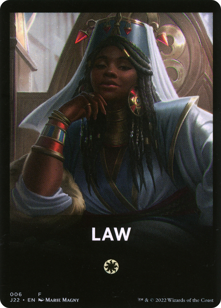 Image of Law (FJ22-006) - Jumpstart 2022 Front Cards