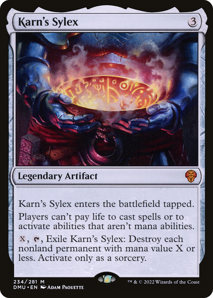 Image of Karn's Sylex (DMU-234) - Dominaria United