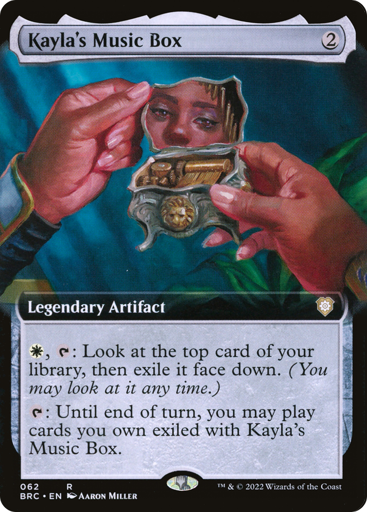 Image of Kayla's Music Box (Extended Art) (BRC-062) - The Brothers' War Commander: (Extended Art)