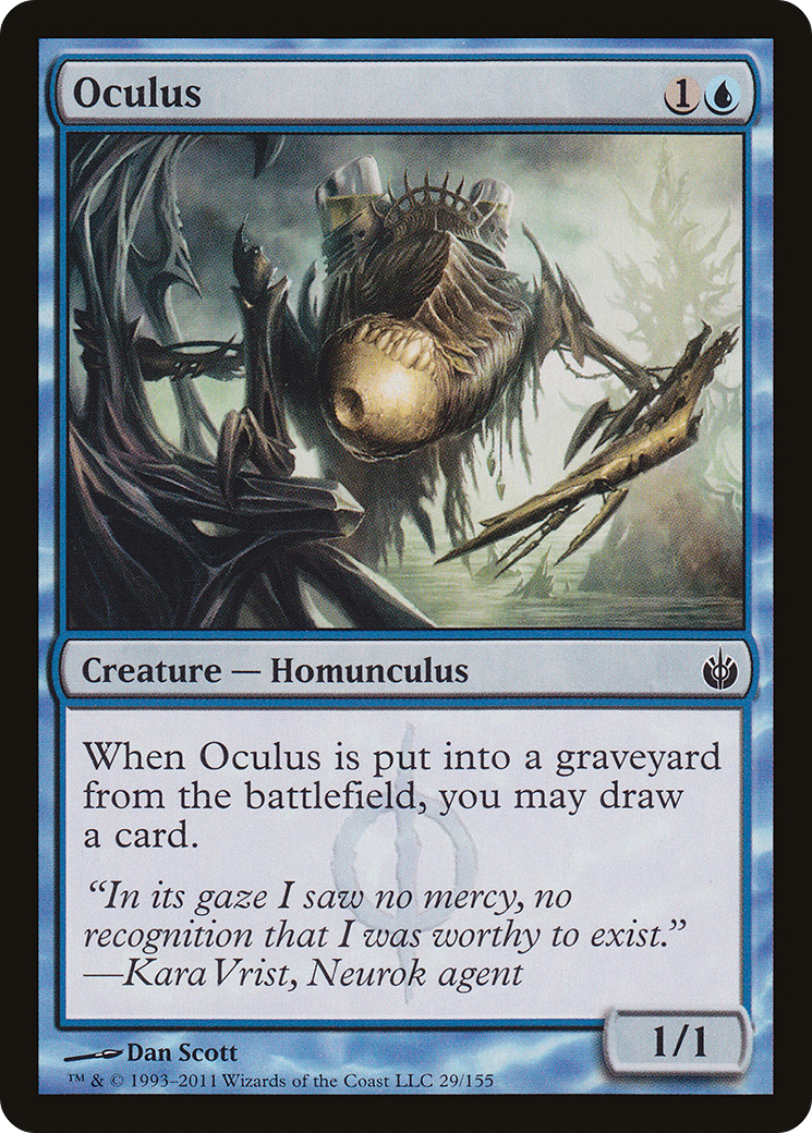 Image of Oculus (MBS-029) - Mirrodin Besieged Foil