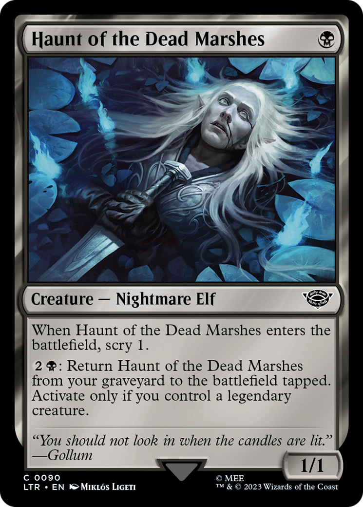 Image of Haunt of the Dead Marshes (LTR-090) - The Lord of the Rings: Tales of Middle-earth Foil