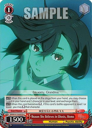 Image of Reason She Believes in Ghosts, Momo (DDD/S118-E070 C) - DANDADAN