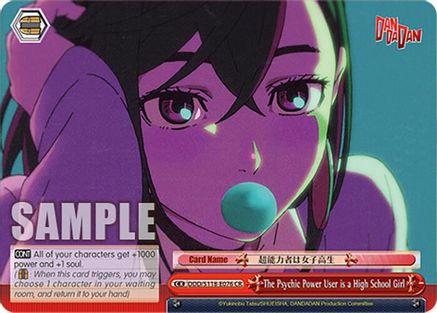 Image of The Psychic Power User is a High School Girl (DDD/S118-E076 CR) - DANDADAN