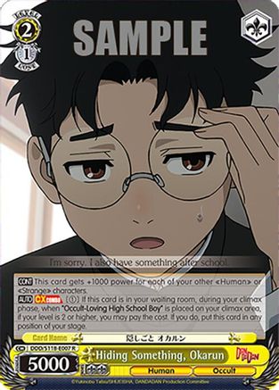 Image of Hiding Something, Okarun (DDD/S118-E007 R) - DANDADAN