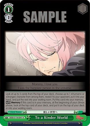 Image of To a Kinder World (DDD/S118-E041 R) - DANDADAN