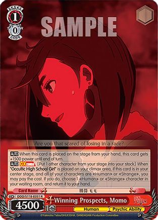 Image of Winning Prospects, Momo (DDD/S118-E051 R) - DANDADAN