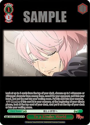 Image of To a Kinder World (SP) (DDD/S118-E041SP SP) - DANDADAN