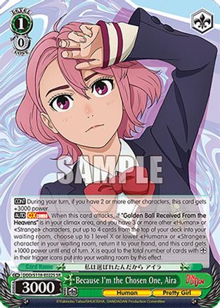 Image of Because I'm the Chosen One, Aira (SR) (DDD/S118-E022S SR) - DANDADAN
