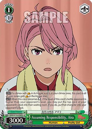 Image of Assuming Responsibility, Aira (SR) (DDD/S118-E040S SR) - DANDADAN