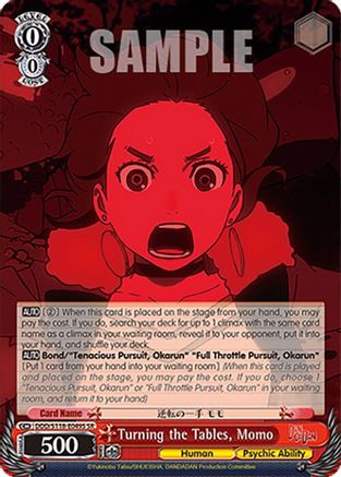 Image of Turning the Tables, Momo (SR) (DDD/S118-E049S SR) - DANDADAN