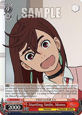 Image of Startling Smile, Momo (SR) (DDD/S118-E067S SR) - DANDADAN