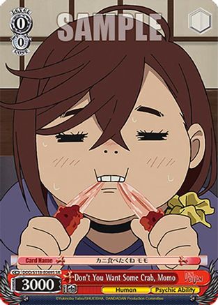 Image of Don't You Want Some Crab, Momo (SR) (DDD/S118-E069S SR) - DANDADAN