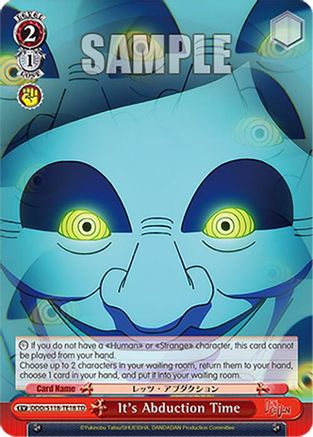 Image of It's Abduction Time (DDD/S118-TE18 TD) - DANDADAN