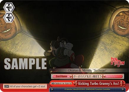 Image of Kicking Turbo Granny's Ass! (DDD/S118-TE20 TD) - DANDADAN