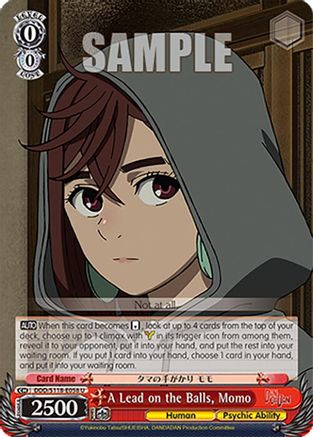 Image of A Lead on the Balls, Momo (DDD/S118-E058 U) - DANDADAN