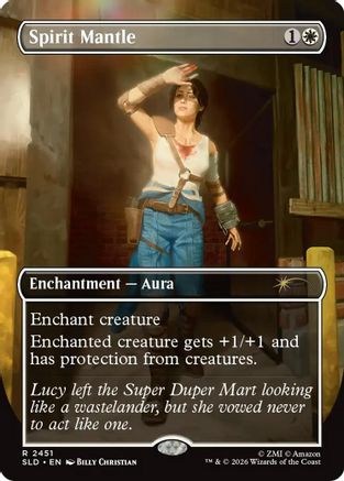 Image of Spirit Mantle (SLD-2451) - Secret Lair Drop Series Foil