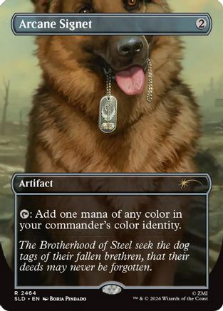 Image of Arcane Signet (2464) (SLD-2464) - Secret Lair Drop Series Foil