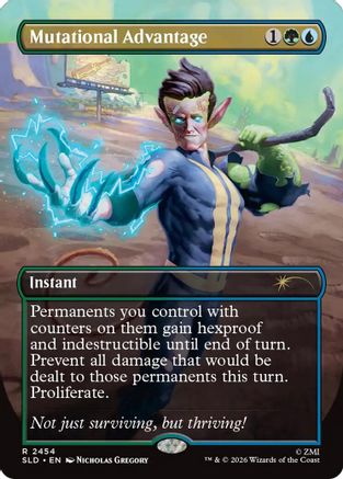 Image of Mutational Advantage (SLD-2454) - Secret Lair Drop Series Foil