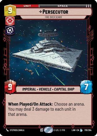 Image of Persecutor - Fire Over Scarif (178/264) - A Lawless Time