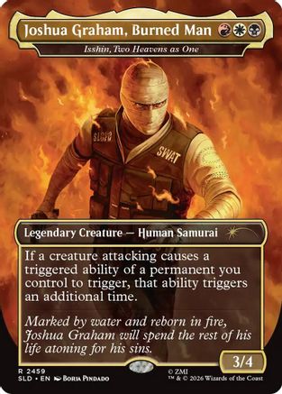 Image of Joshua Graham, Burned Man - Isshin, Two Heavens as One (SLD-2459) - Secret Lair Drop Series