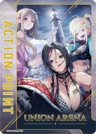 Image of Action Point Card (AP03) (Gold) (UEPR/NIK-AP03) - Union Arena Promotion Cards Foil