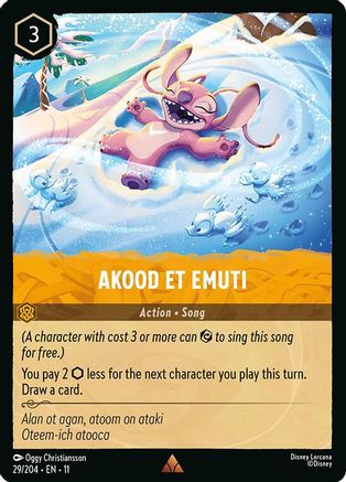 Image of Akood Et Emuti (29/204) - Winterspell Cold Foil