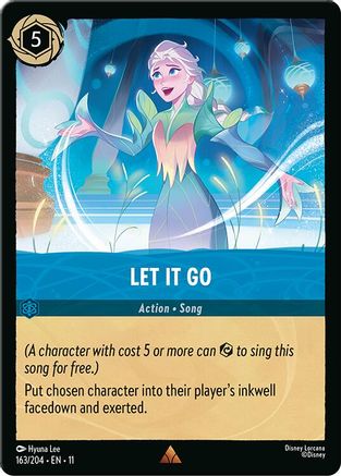 Image of Let It Go (163/204) - Winterspell Cold Foil
