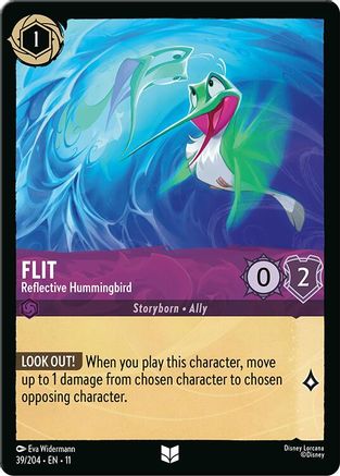 Image of Flit - Reflective Hummingbird (39/204) - Winterspell Cold Foil
