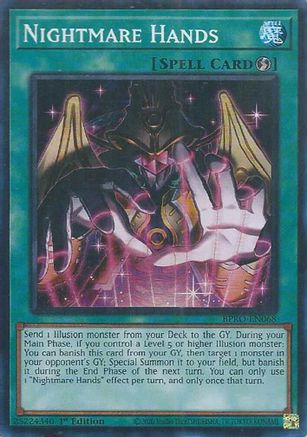 Image of Nightmare Hands (BPRO-EN068) - Burst Protocol 1st Edition