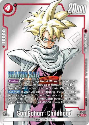 Image of Son Gohan : Childhood - FP-057 (Tournament Pack MANGA ver. SPECIAL) (FP-057) - Tournament and Championship Promos Holofoil