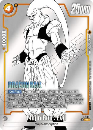 Image of Majin Buu : Evil - FP-060 (Tournament Pack MANGA ver. SPECIAL) (FP-060) - Tournament and Championship Promos Holofoil