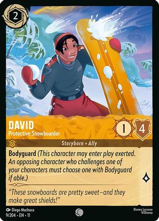 Image of David - Protective Snowboarder (9/204) - Winterspell