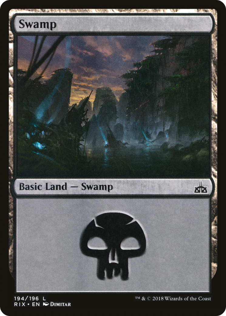 Image of Swamp (RIX-194) - Rivals of Ixalan