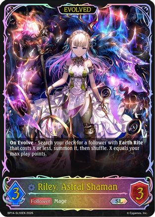 Image of Riley, Astral Shaman (Evolved) (SL) (BP14-SL10EN) - BP14 Banquet of Dreams