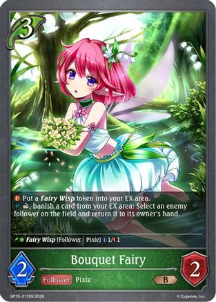 Image of Bouquet Fairy (BP15-017EN) - BP15 Trial of the Omens