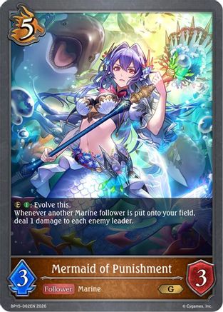 Image of Mermaid of Punishment (BP15-062EN) - BP15 Trial of the Omens