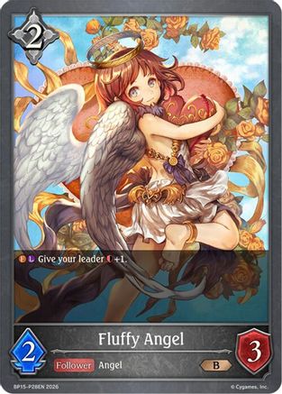Image of Fluffy Angel - P28 (Foil) (BP15-P28EN) - BP15 Trial of the Omens