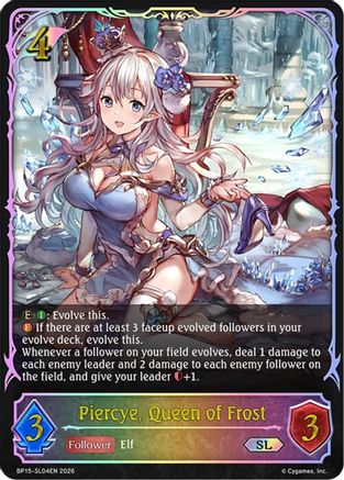 Image of Piercye, Queen of Frost (SL) (BP15-SL04EN) - BP15 Trial of the Omens