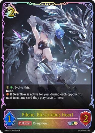 Image of Filene, Blizzardous Heart (SL) (BP15-SL16EN) - BP15 Trial of the Omens