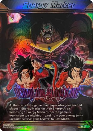 Image of Energy Marker - Vermilion Bloodline (M-24) (M-24) - Fearsome Rivals Foil