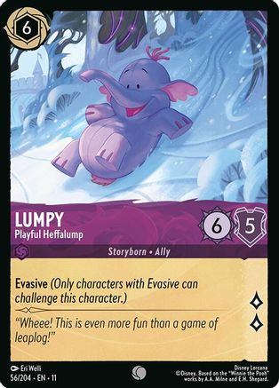 Image of Lumpy - Playful Heffalump (56/204) - Winterspell