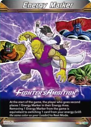 Image of Energy Marker - Fighter's Ambition (M-32) (M-32) - Fearsome Rivals Foil
