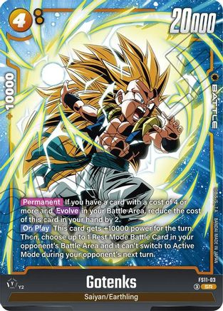 Image of Gotenks - FS11-03 (FS11-03) - Starter Deck EX The Phase of Evolution Holofoil