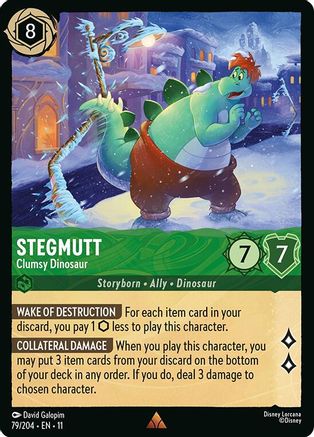 Image of Stegmutt - Clumsy Dinosaur (79/204) - Winterspell