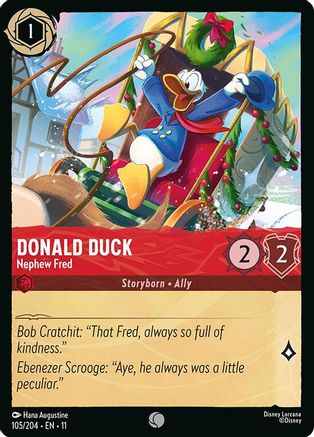 Image of Donald Duck - Nephew Fred (105/204) - Winterspell