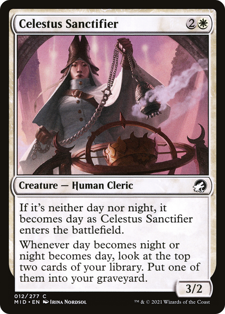 Image of Celestus Sanctifier (MID-012) - Innistrad: Midnight Hunt