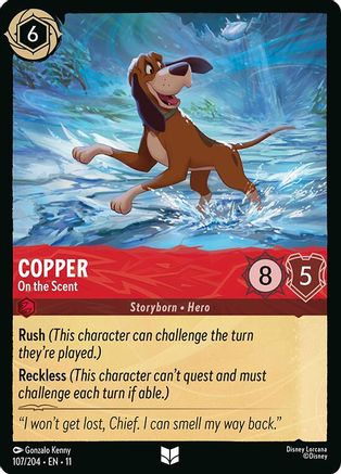 Image of Copper - On the Scent (107/204) - Winterspell